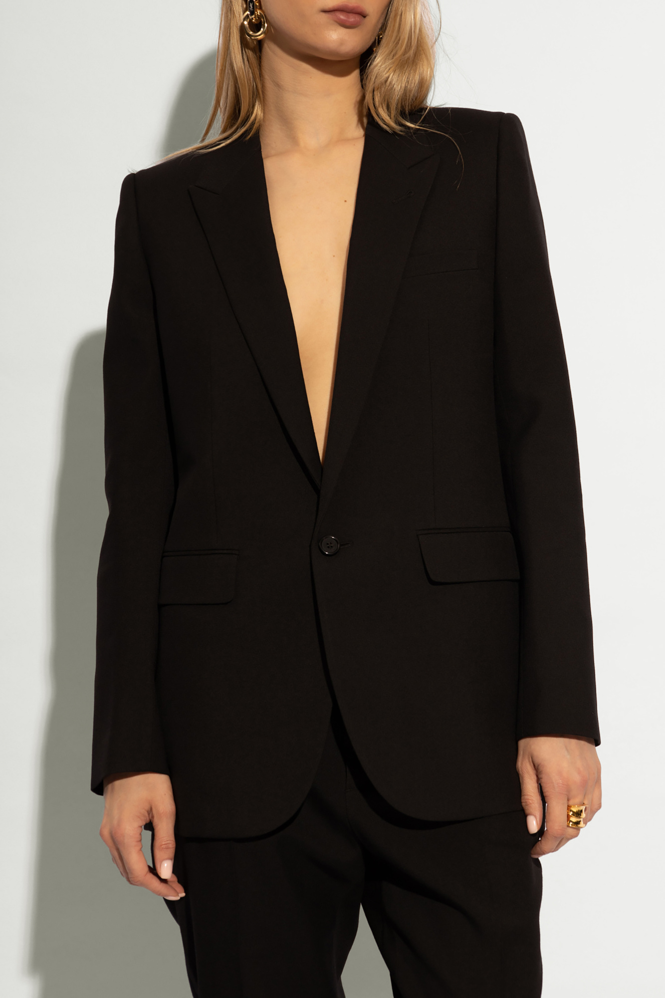 ジャケット Saint Laurent FW24 Black wool blazer (517740Y404W 1000) Saint Laurent Wool blazer | Women's Clothing | Vitkac